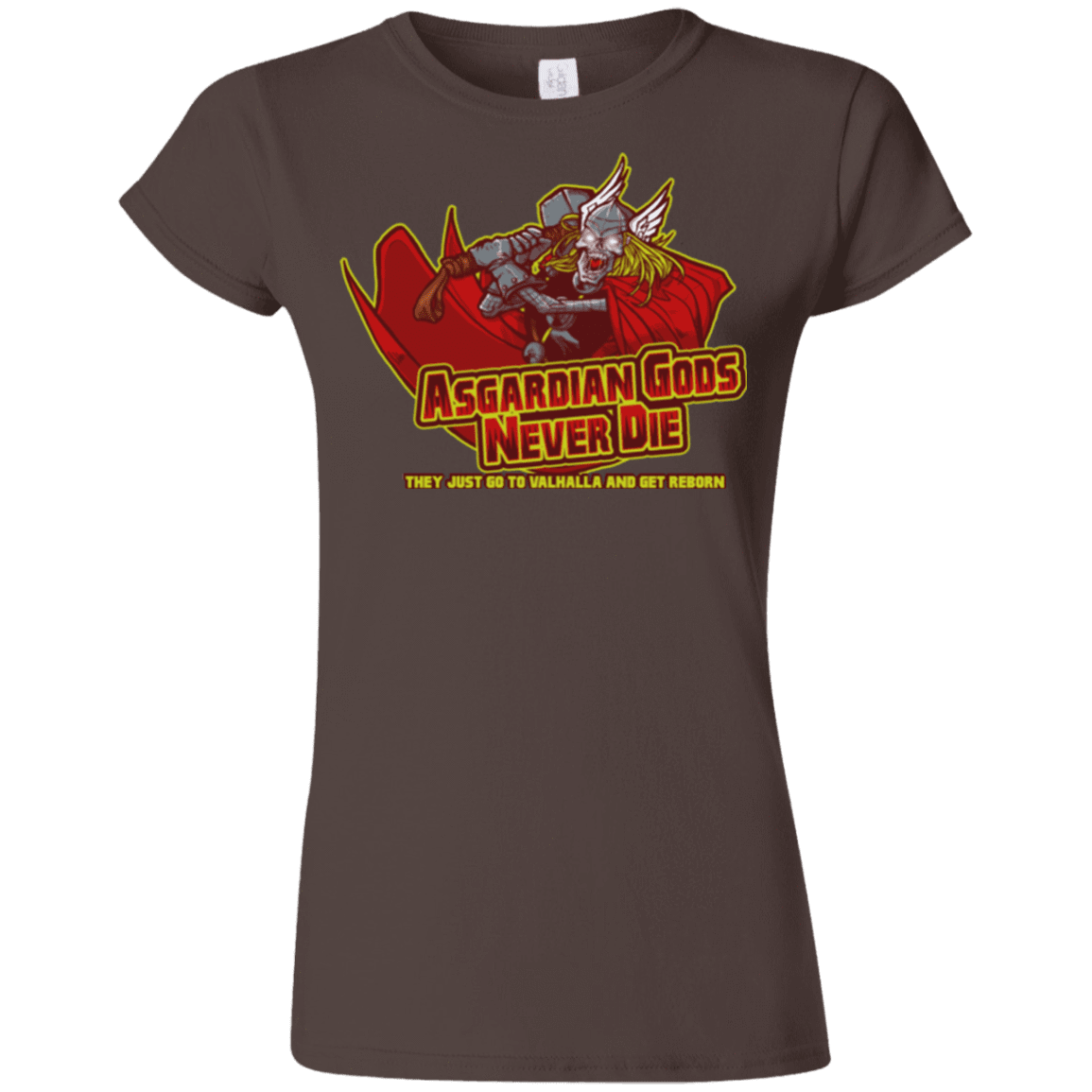 T-Shirts Dark Chocolate / S Asgardian Junior Slimmer-Fit T-Shirt