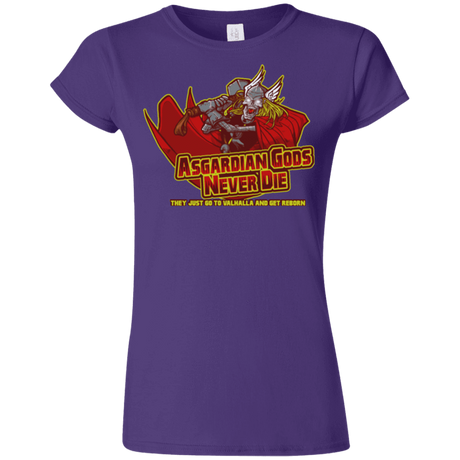 T-Shirts Purple / S Asgardian Junior Slimmer-Fit T-Shirt