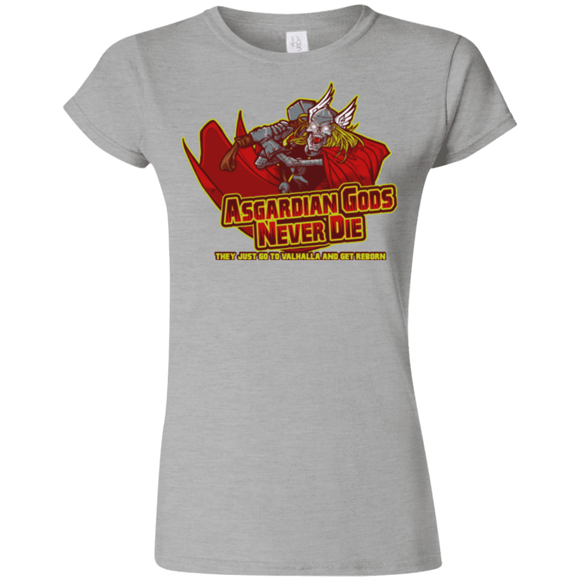 T-Shirts Sport Grey / S Asgardian Junior Slimmer-Fit T-Shirt