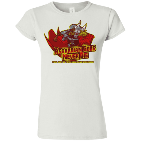 T-Shirts White / S Asgardian Junior Slimmer-Fit T-Shirt