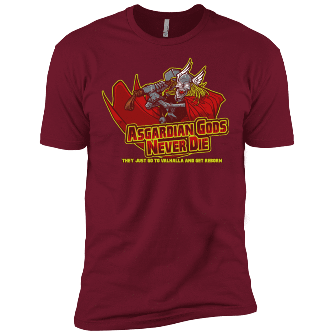 T-Shirts Cardinal / X-Small Asgardian Men's Premium T-Shirt