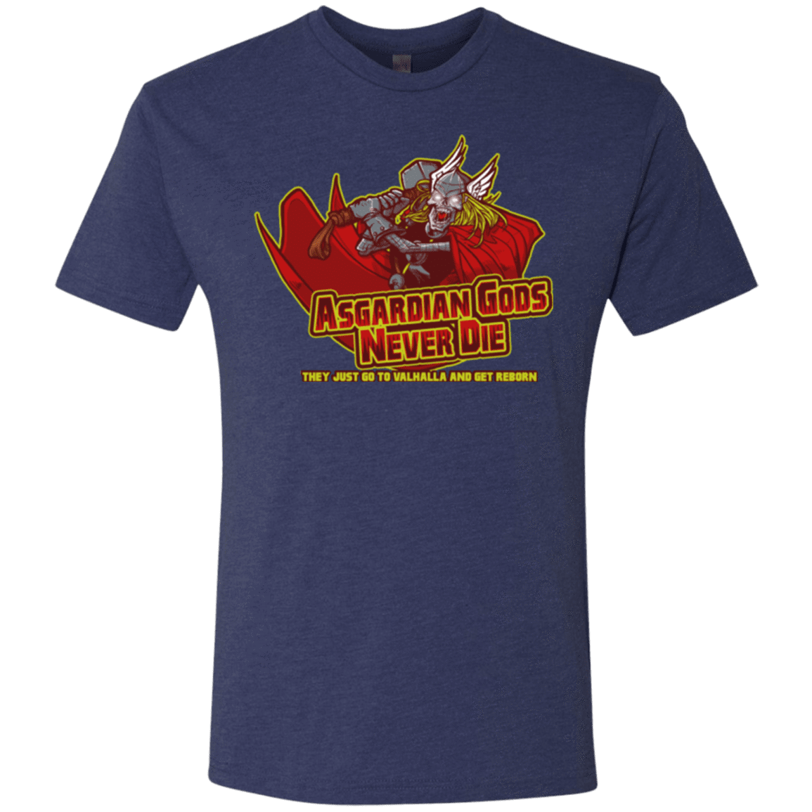 T-Shirts Vintage Navy / S Asgardian Men's Triblend T-Shirt
