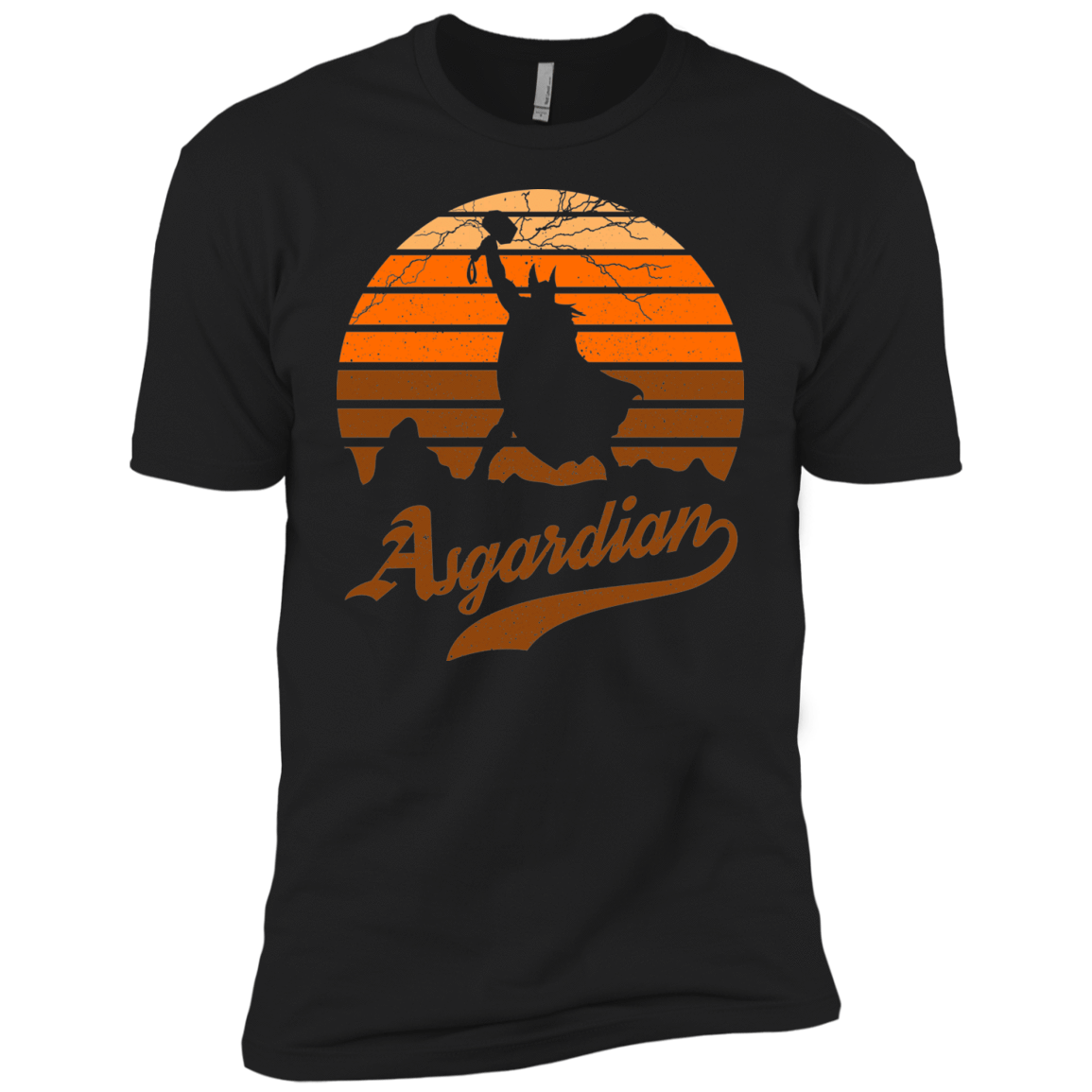 T-Shirts Black / YXS Asgardian Sun Set Boys Premium T-Shirt