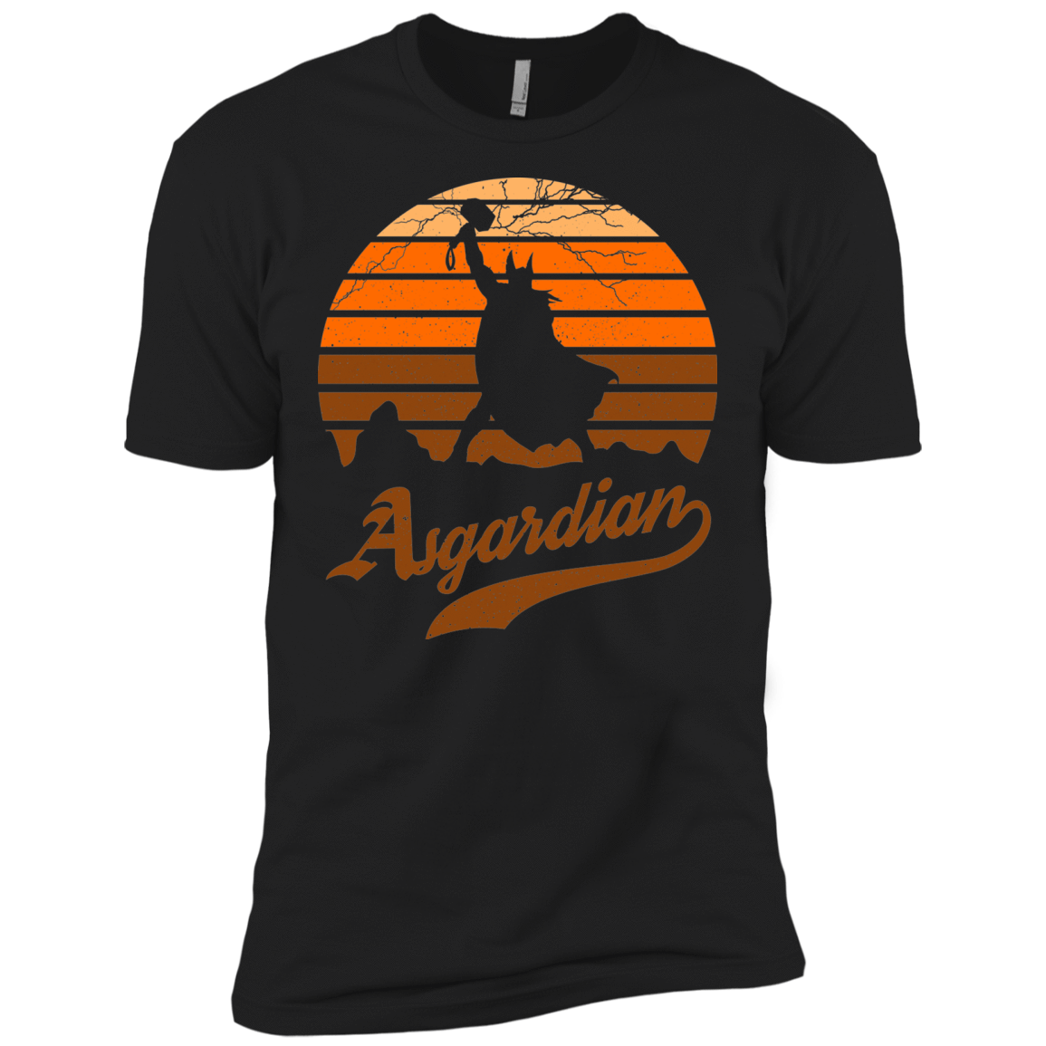 T-Shirts Black / X-Small Asgardian Sun Set Men's Premium T-Shirt
