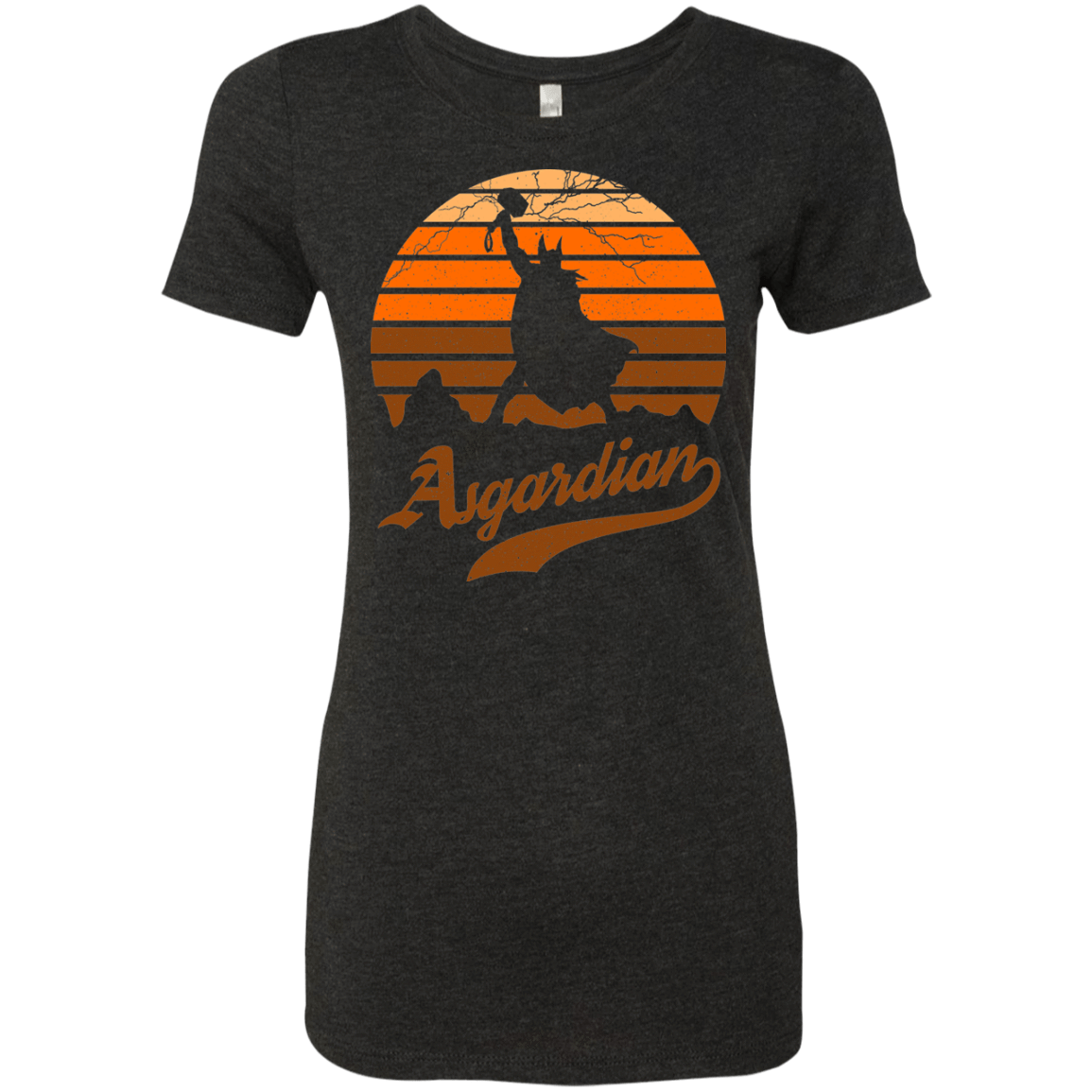 T-Shirts Vintage Black / Small Asgardian Sun Set Women's Triblend T-Shirt