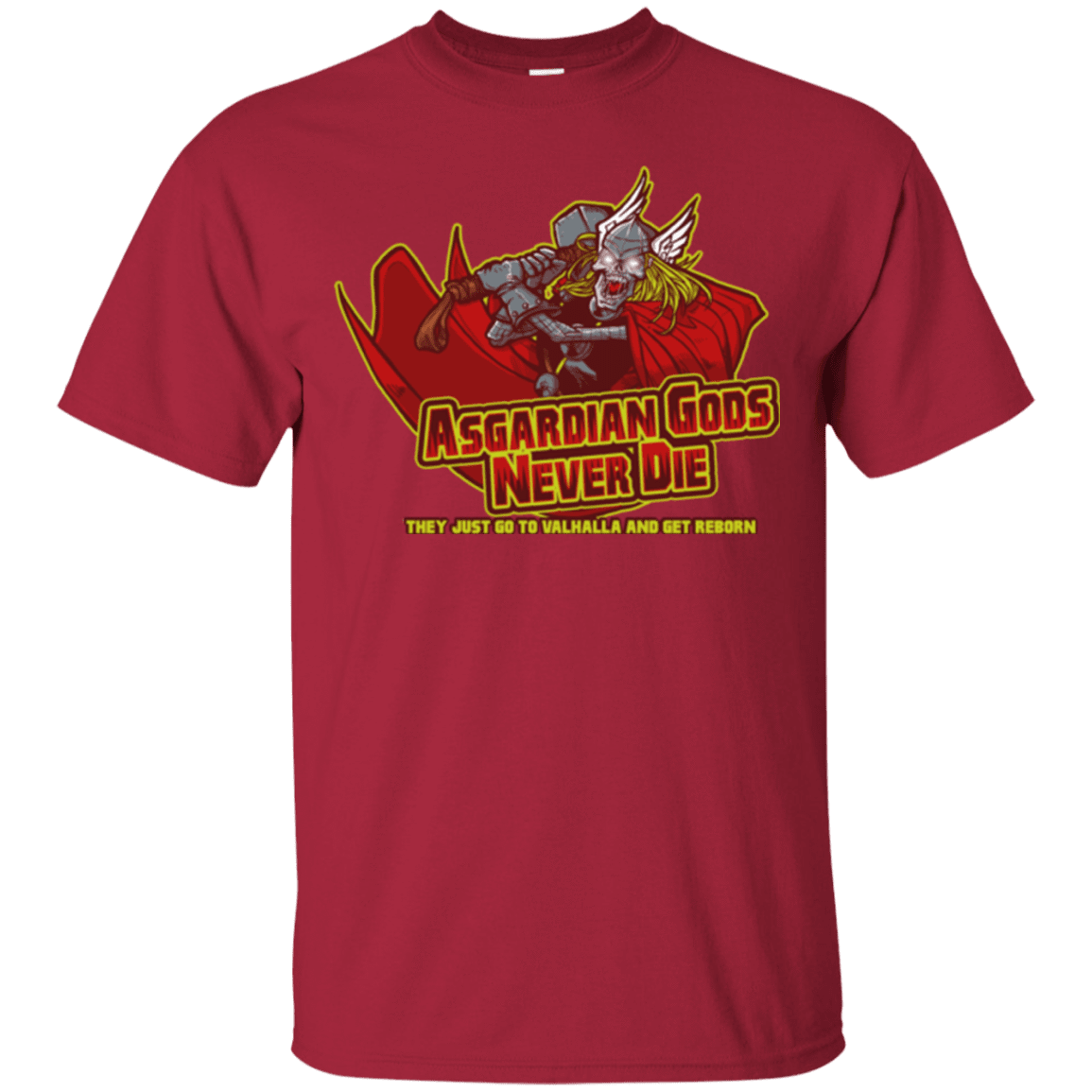 T-Shirts Cardinal / S Asgardian T-Shirt