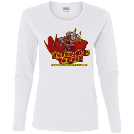 T-Shirts White / S Asgardian Women's Long Sleeve T-Shirt