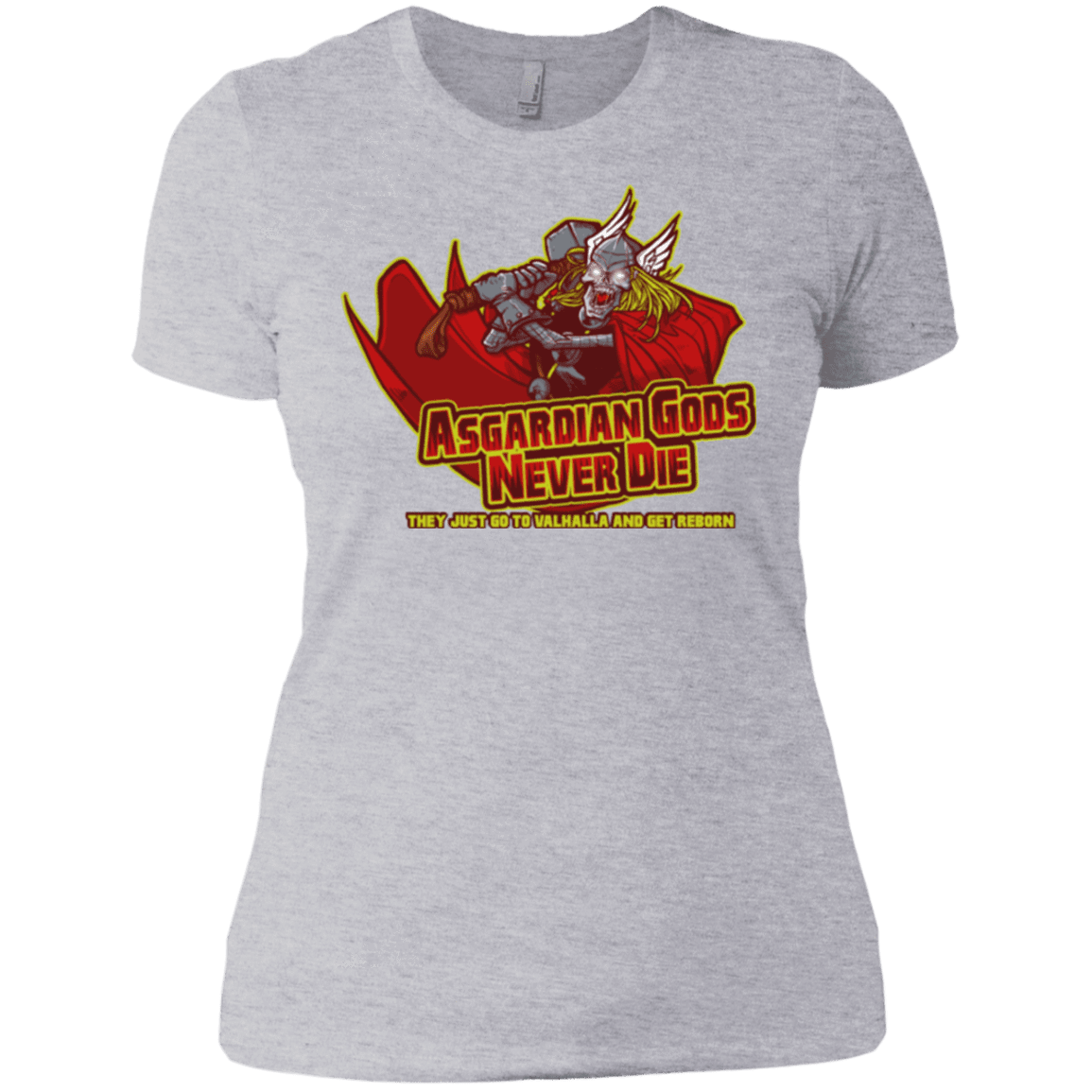 T-Shirts Heather Grey / X-Small Asgardian Women's Premium T-Shirt