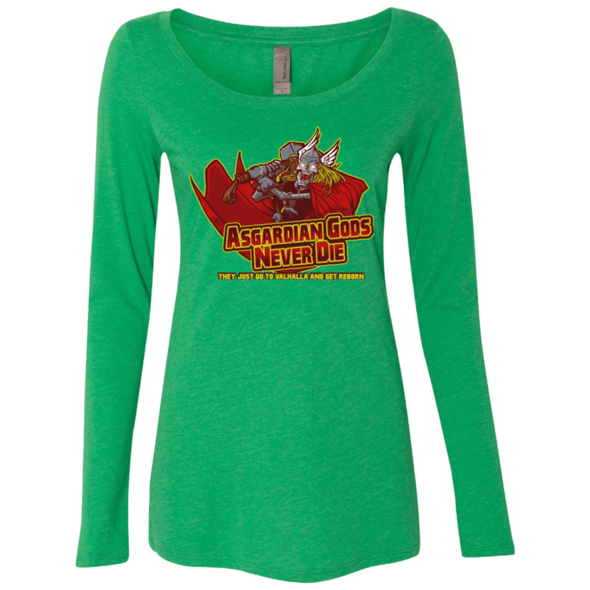 T-Shirts Envy / S Asgardian Women's Triblend Long Sleeve Shirt