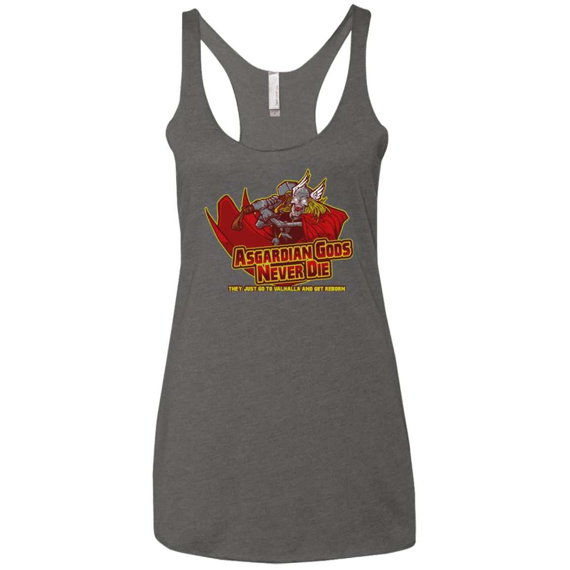 T-Shirts Premium Heather / X-Small Asgardian Women's Triblend Racerback Tank