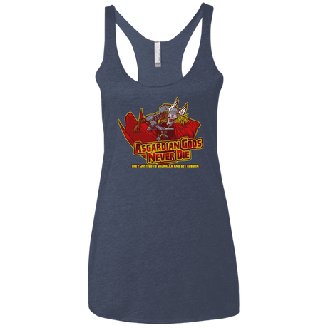 T-Shirts Vintage Navy / X-Small Asgardian Women's Triblend Racerback Tank