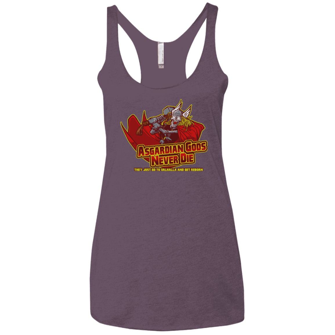 T-Shirts Vintage Purple / X-Small Asgardian Women's Triblend Racerback Tank