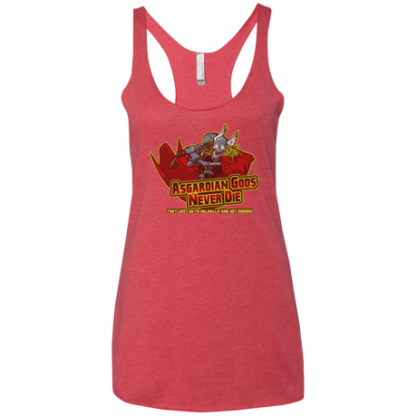 T-Shirts Vintage Red / X-Small Asgardian Women's Triblend Racerback Tank