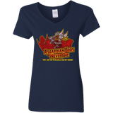 T-Shirts Navy / S Asgardian Women's V-Neck T-Shirt