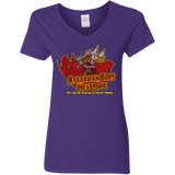 T-Shirts Purple / S Asgardian Women's V-Neck T-Shirt