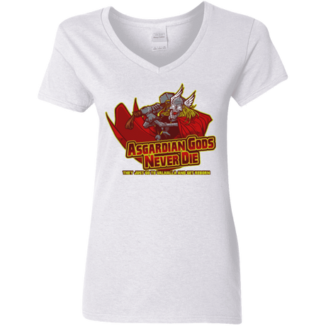 T-Shirts White / S Asgardian Women's V-Neck T-Shirt