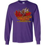 T-Shirts Purple / YS Asgardian Youth Long Sleeve T-Shirt