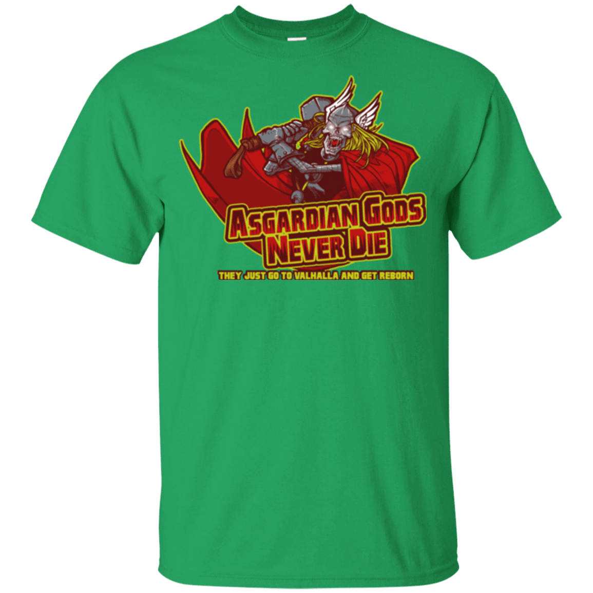 T-Shirts Irish Green / YXS Asgardian Youth T-Shirt