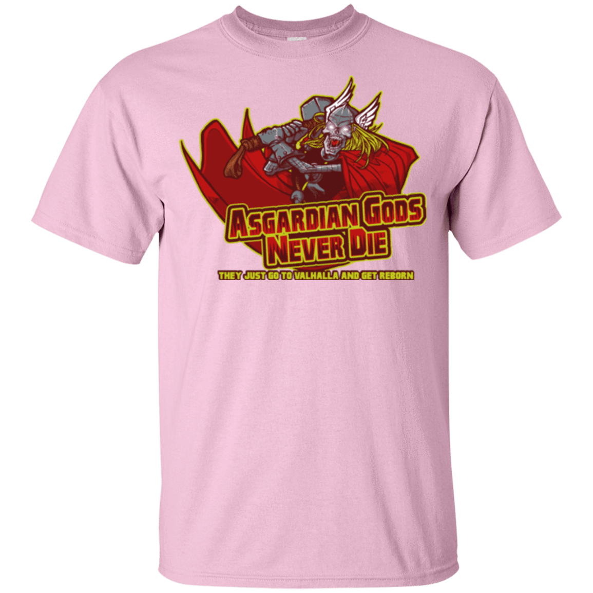 T-Shirts Light Pink / YXS Asgardian Youth T-Shirt