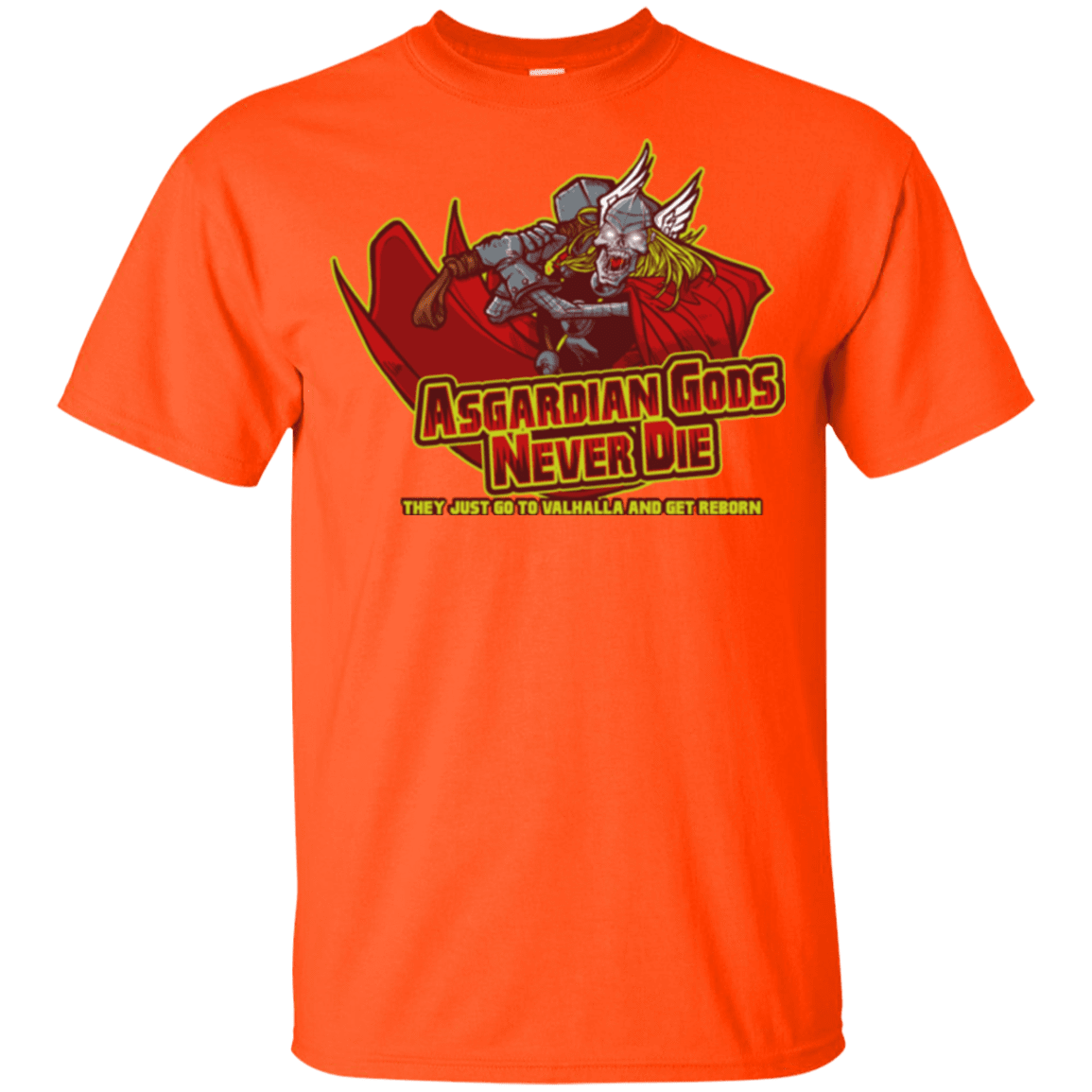 T-Shirts Orange / YXS Asgardian Youth T-Shirt