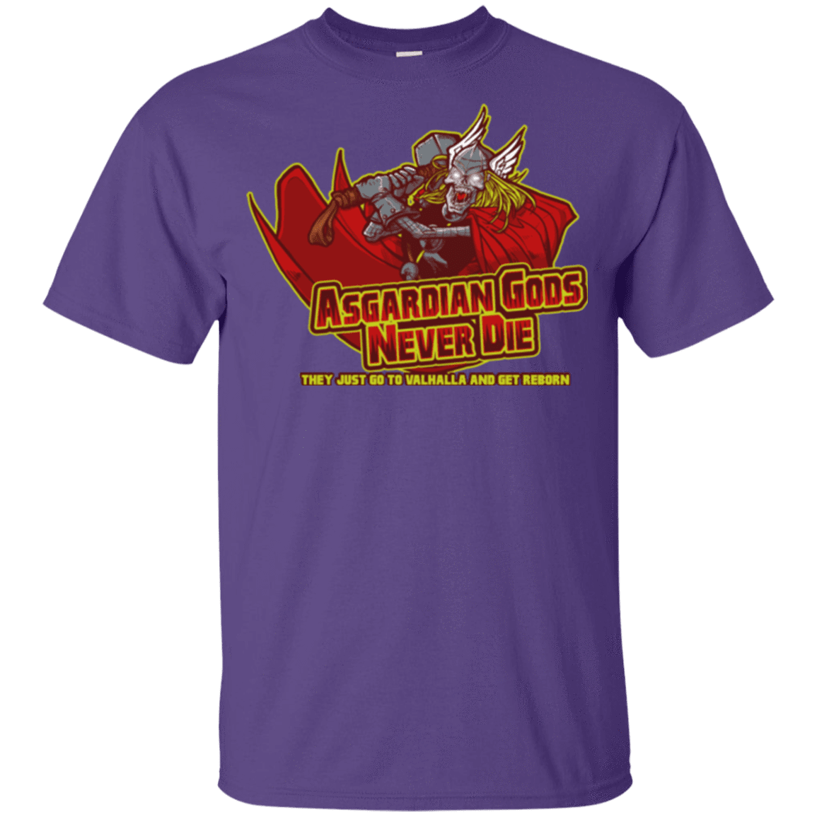 T-Shirts Purple / YXS Asgardian Youth T-Shirt