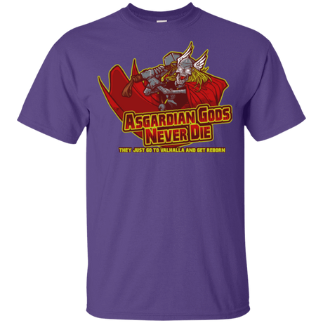 T-Shirts Purple / YXS Asgardian Youth T-Shirt