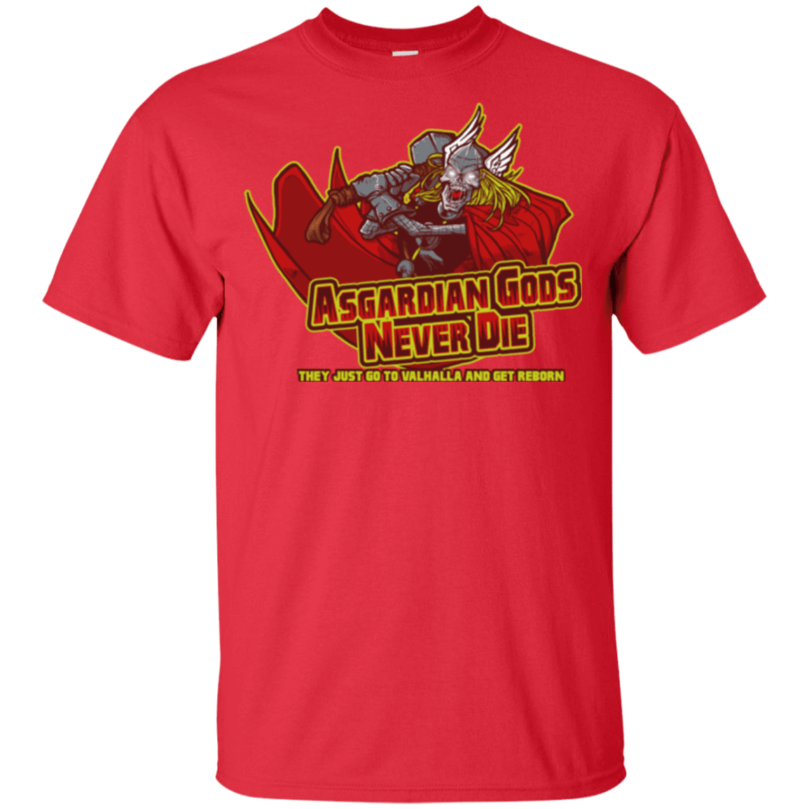 T-Shirts Red / YXS Asgardian Youth T-Shirt