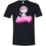 T-Shirts Black / X-Small Ashley Men's Semi-Fitted Softstyle