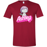 T-Shirts Cardinal Red / S Ashley Men's Semi-Fitted Softstyle