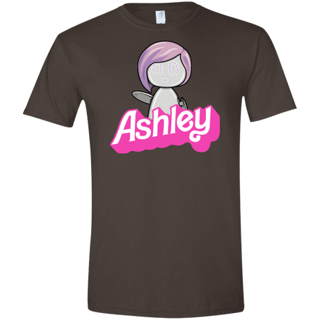 T-Shirts Dark Chocolate / S Ashley Men's Semi-Fitted Softstyle