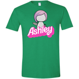 T-Shirts Heather Irish Green / S Ashley Men's Semi-Fitted Softstyle