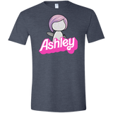 T-Shirts Heather Navy / S Ashley Men's Semi-Fitted Softstyle