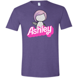 T-Shirts Heather Purple / S Ashley Men's Semi-Fitted Softstyle