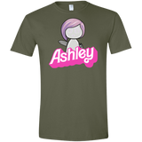 T-Shirts Military Green / S Ashley Men's Semi-Fitted Softstyle