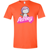 T-Shirts Orange / S Ashley Men's Semi-Fitted Softstyle