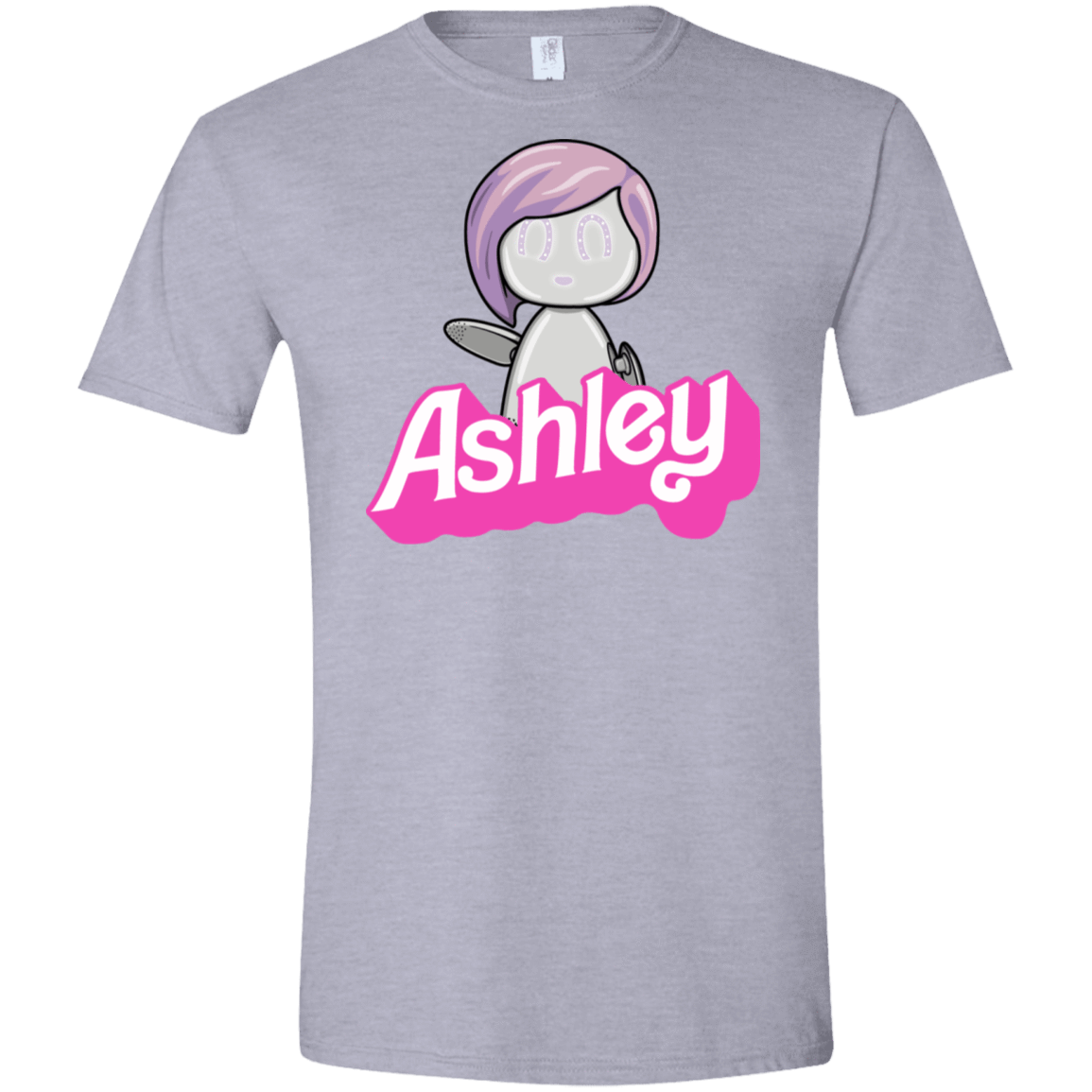T-Shirts Sport Grey / X-Small Ashley Men's Semi-Fitted Softstyle