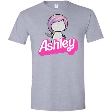 T-Shirts Sport Grey / X-Small Ashley Men's Semi-Fitted Softstyle