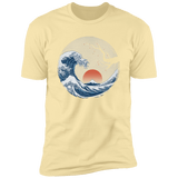 T-Shirts Banana Cream / S Asian Wave Men's Premium T-Shirt