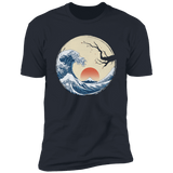 T-Shirts Indigo / S Asian Wave Men's Premium T-Shirt