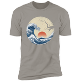 T-Shirts Light Grey / S Asian Wave Men's Premium T-Shirt