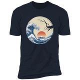 T-Shirts Midnight Navy / S Asian Wave Men's Premium T-Shirt
