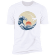 T-Shirts White / S Asian Wave Men's Premium T-Shirt