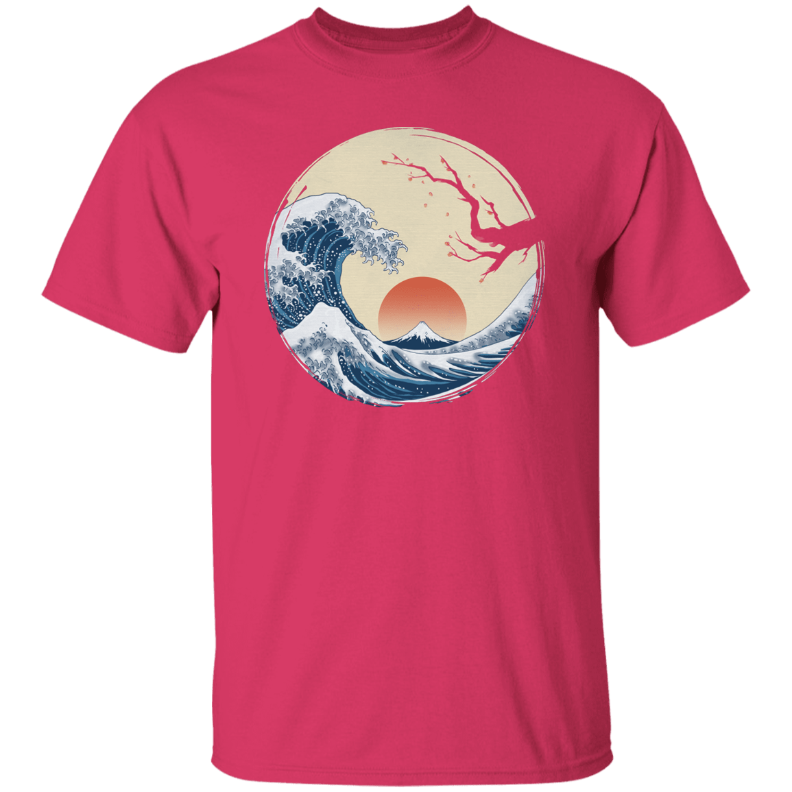 T-Shirts Heliconia / S Asian Wave T-Shirt