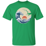 T-Shirts Irish Green / S Asian Wave T-Shirt