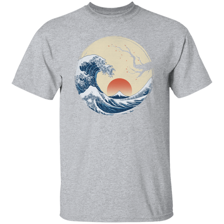 T-Shirts Sport Grey / S Asian Wave T-Shirt