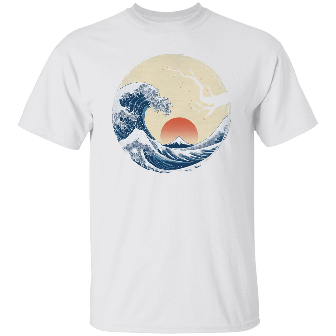 T-Shirts White / S Asian Wave T-Shirt