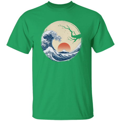 T-Shirts Irish Green / YXS Asian Wave Youth T-Shirt