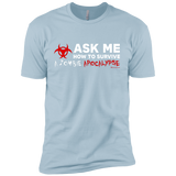 Ask Me How To Survive A Zombie Apocalypse Boys Premium T-Shirt