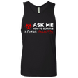 T-Shirts Black / Small Ask Me How To Survive A Zombie Apocalypse Men's Premium Tank Top