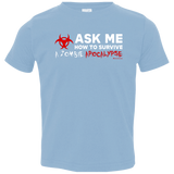 T-Shirts Light Blue / 2T Ask Me How To Survive A Zombie Apocalypse Toddler Premium T-Shirt